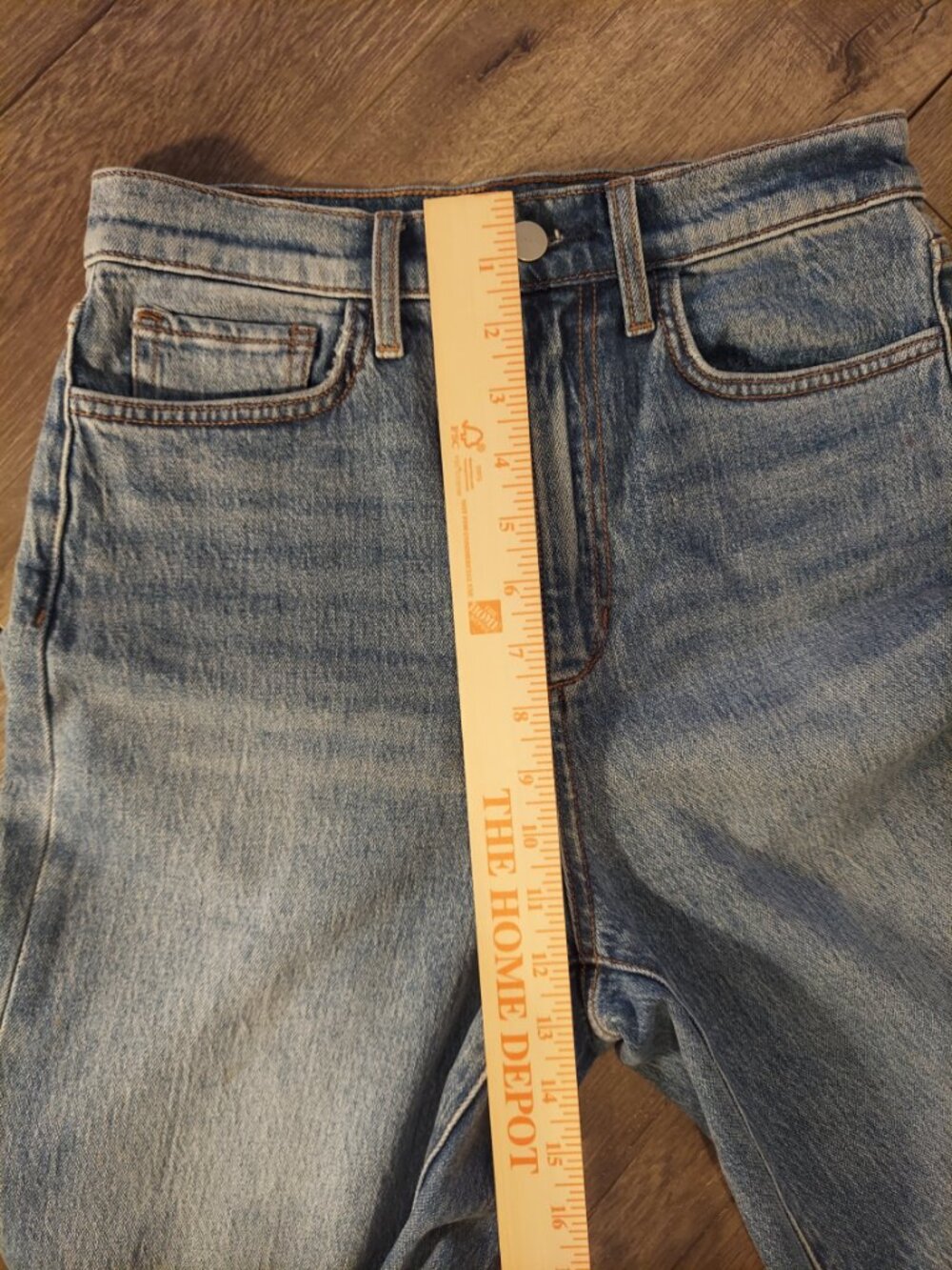 Joe's Jeans The Mia High Rise Wide Leg Ankle Raw Hem Jeans 26 - Picture 14 of 15